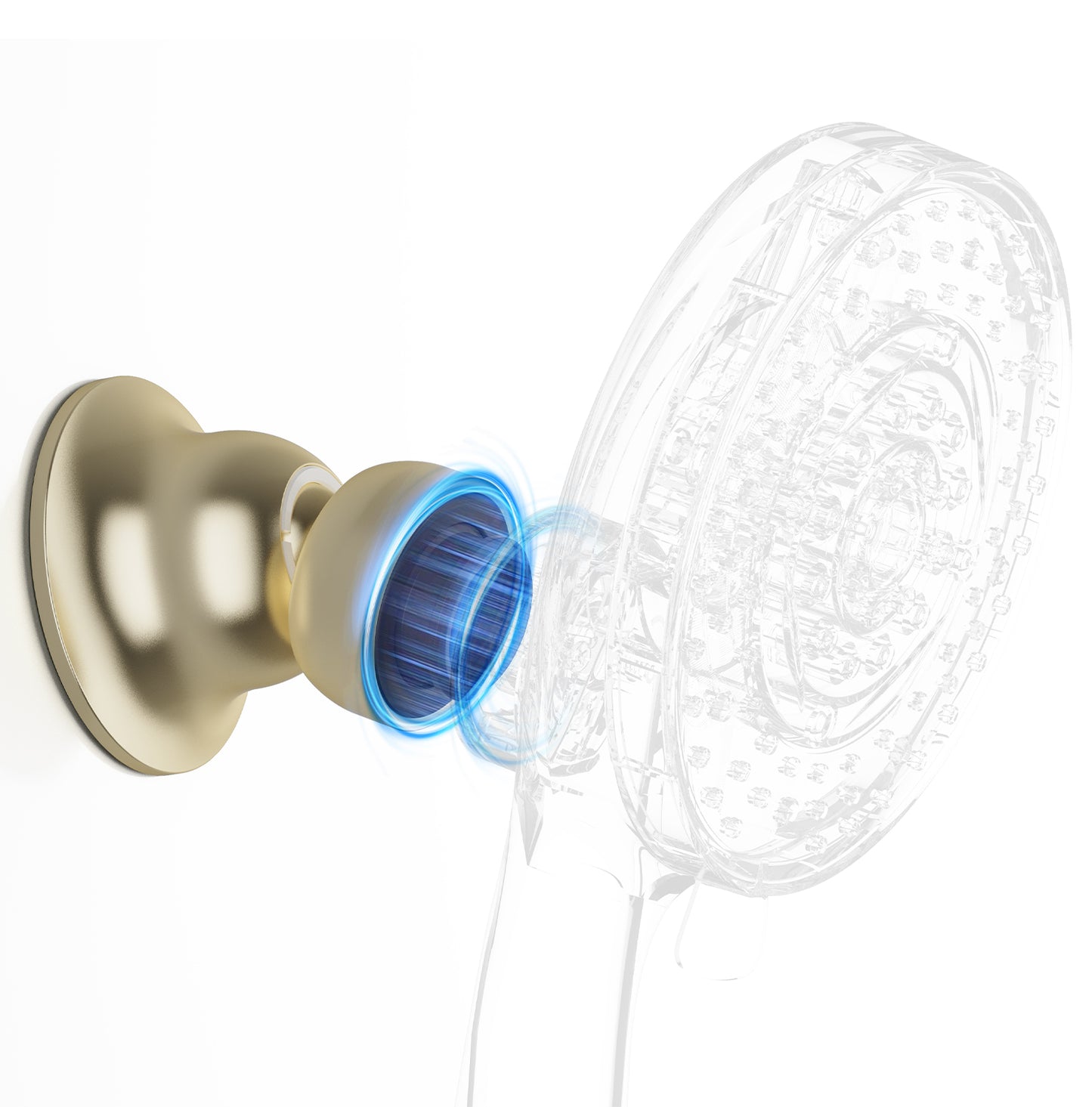 Magnetic Shower Head Holder for KESTE 460311 Shower Head Combo
